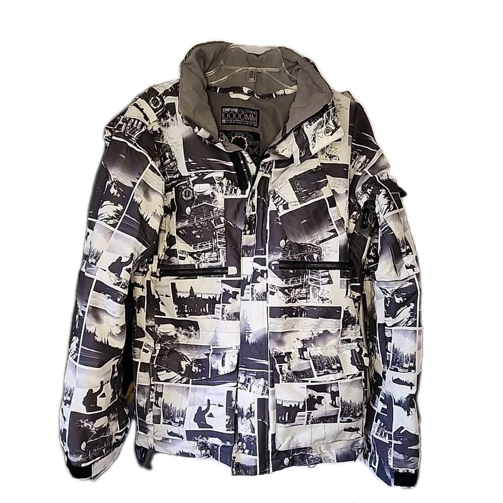 Empyre 10,000 MM Womens Ski/Snowboard Hooded Jacket Size S Waterproof (READ)